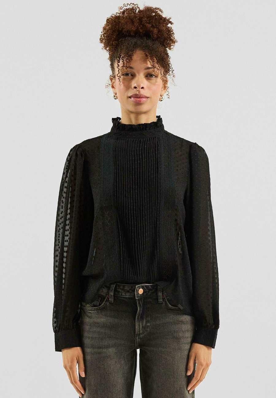 Блуза QS Blouse, Schwarz/Black
Блуза QS Blouse, Schwarz/Black