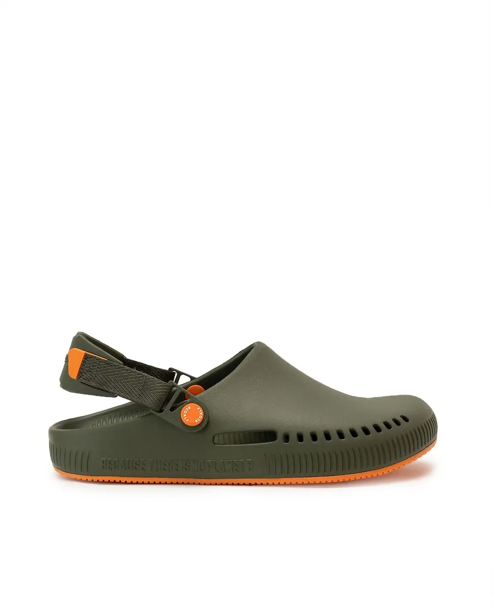 Женские закрытые сабо с регулируемой задней лямкой Ecoalf, зеленый
Женские закрытые сабо с регулируемой задней лямкой Ecoalf, зеленый