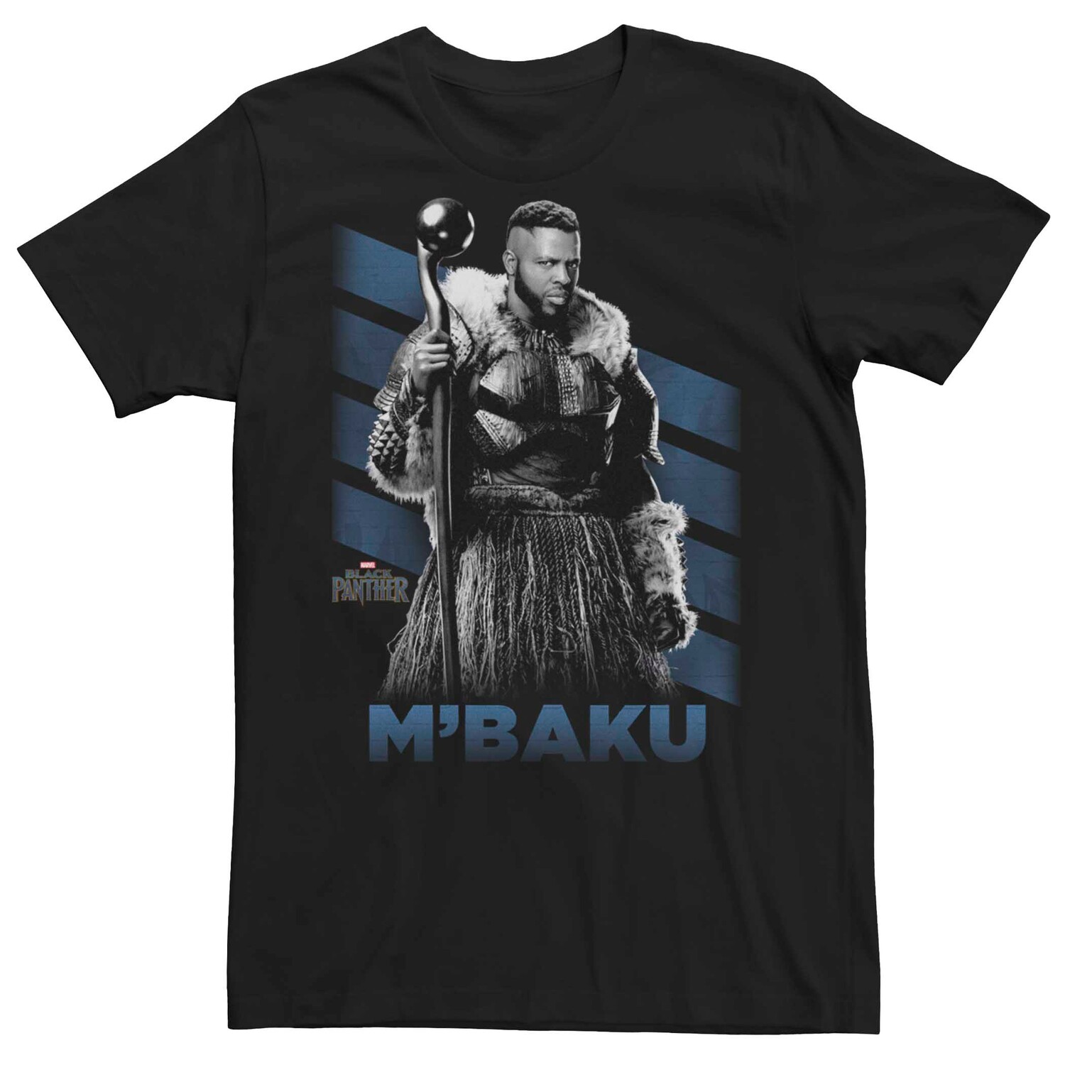 Мужская футболка с портретом Marvel Black Panther M'Baku Licensed Character
Мужская футболка с портретом Marvel Black Panther M'Baku Licensed Character