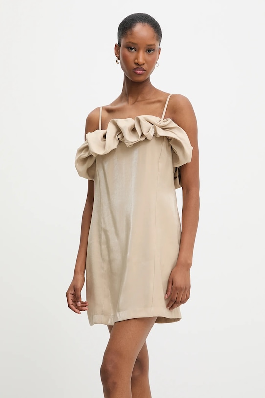 Платье Answear.Lab, бежевый 
Платье Answear.Lab, бежевый