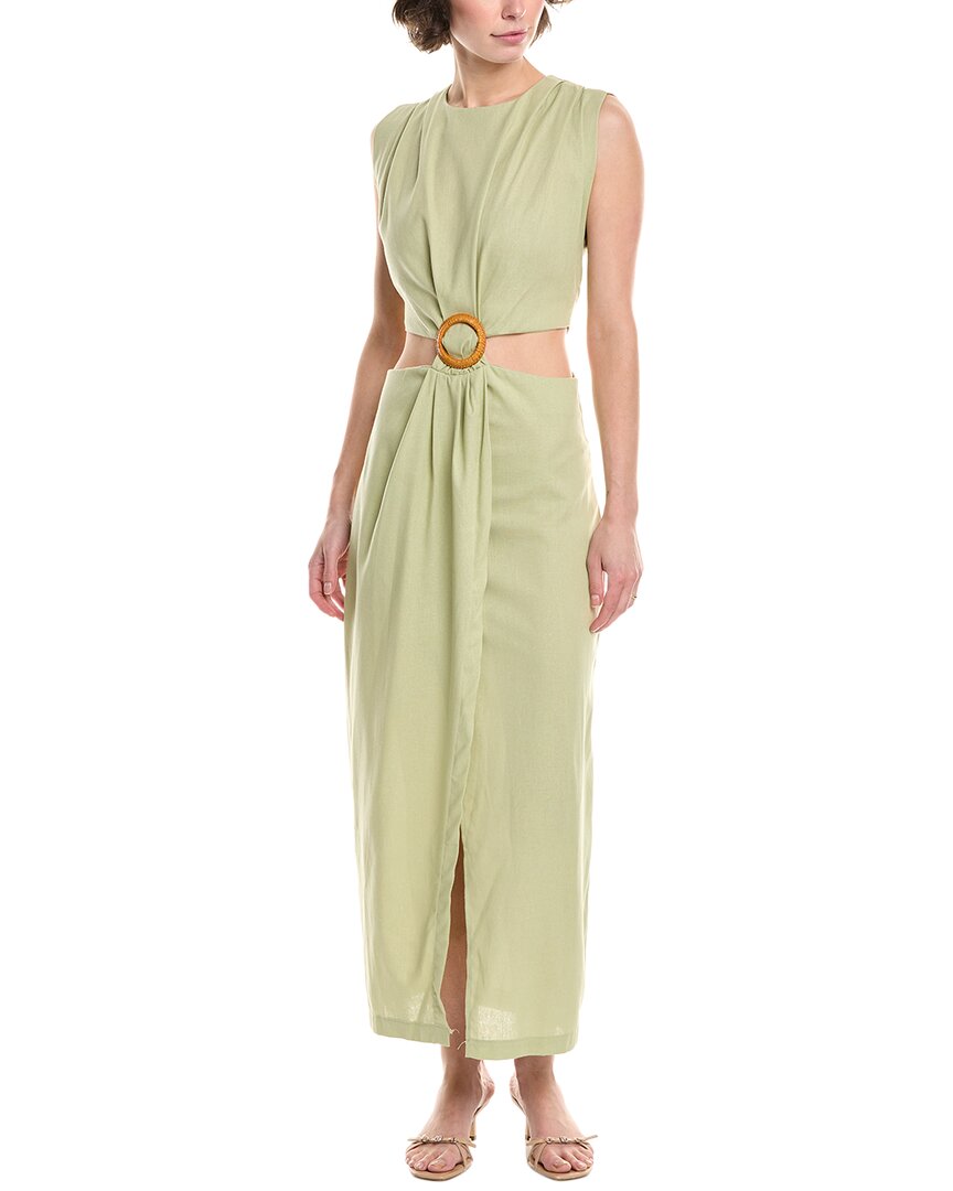 HL Affair Платье миди с вырезом на талии, зеленый
HL Affair Платье миди с вырезом на талии, зеленый