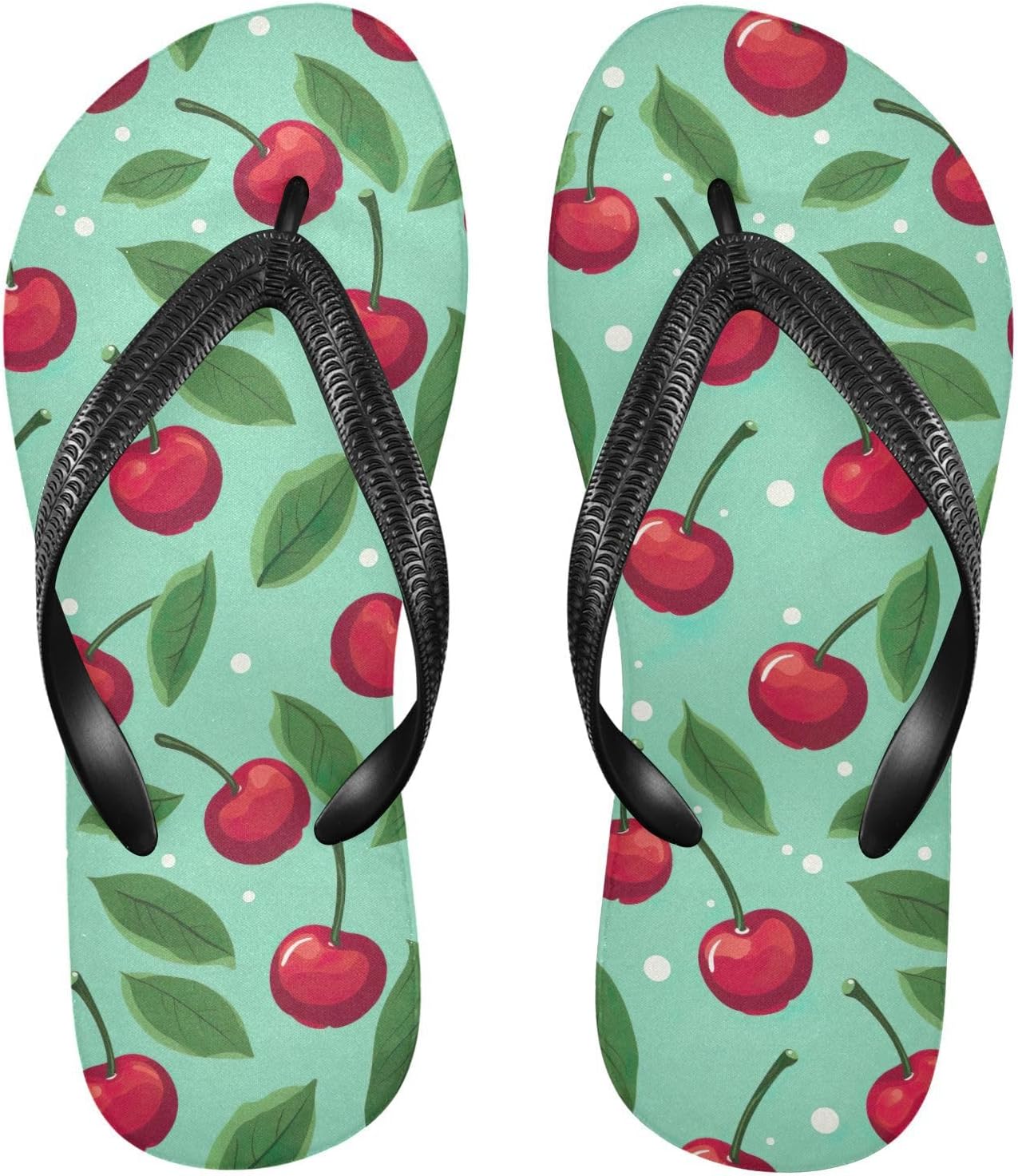 Шлепанцы SPRIPORT Cherries Slim для женщин и мужчин, удобные повседневные вьетнамки с мягкой подошвой, нескользящей резиновой подошвой, сандалии для пляжа и летней прогулки, Multicoloured
Шлепанцы SPRIPORT Cherries Slim для женщин и мужчин, удобные повседневные вьетнамки с мягкой подошвой, нескользящей резиновой подошвой, сандалии для пляжа и летней прогулки, Multicoloured