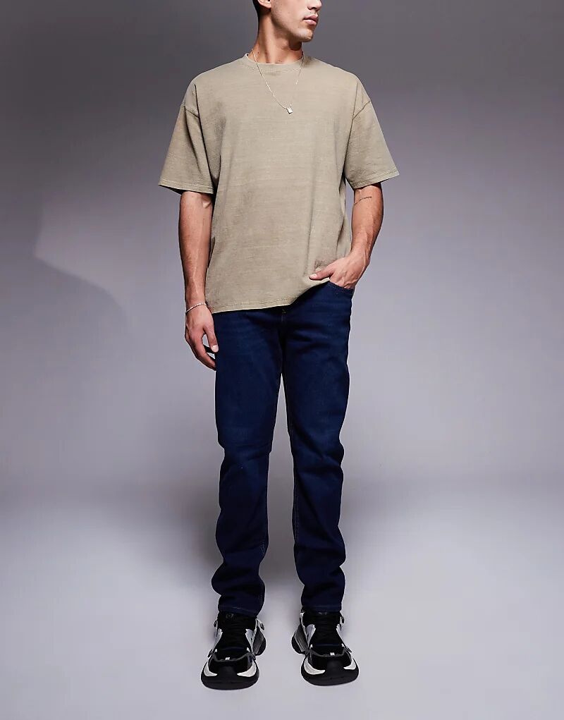 Узкие джинсы темно-синего цвета River Island
Узкие джинсы темно-синего цвета River Island