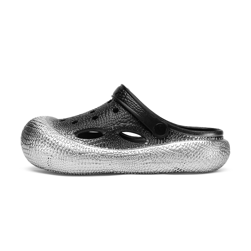 VAEL Клоги унисекс черные серебристые, цвет Black Silver
VAEL Клоги унисекс черные серебристые, цвет Black Silver