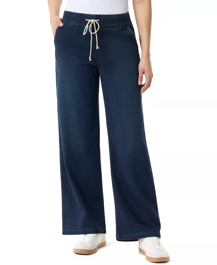 Женские трикотажные джинсы прямого кроя с завязками на кулиске Gloria Vanderbilt, синий
Женские трикотажные джинсы прямого кроя с завязками на кулиске Gloria Vanderbilt, синий