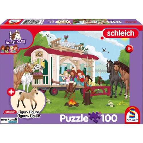Пазлы Schleich: Horse Club Campfire At The Caravan (100Pc) Inc. 1 Figure
Пазлы Schleich: Horse Club Campfire At The Caravan (100Pc) Inc. 1 Figure