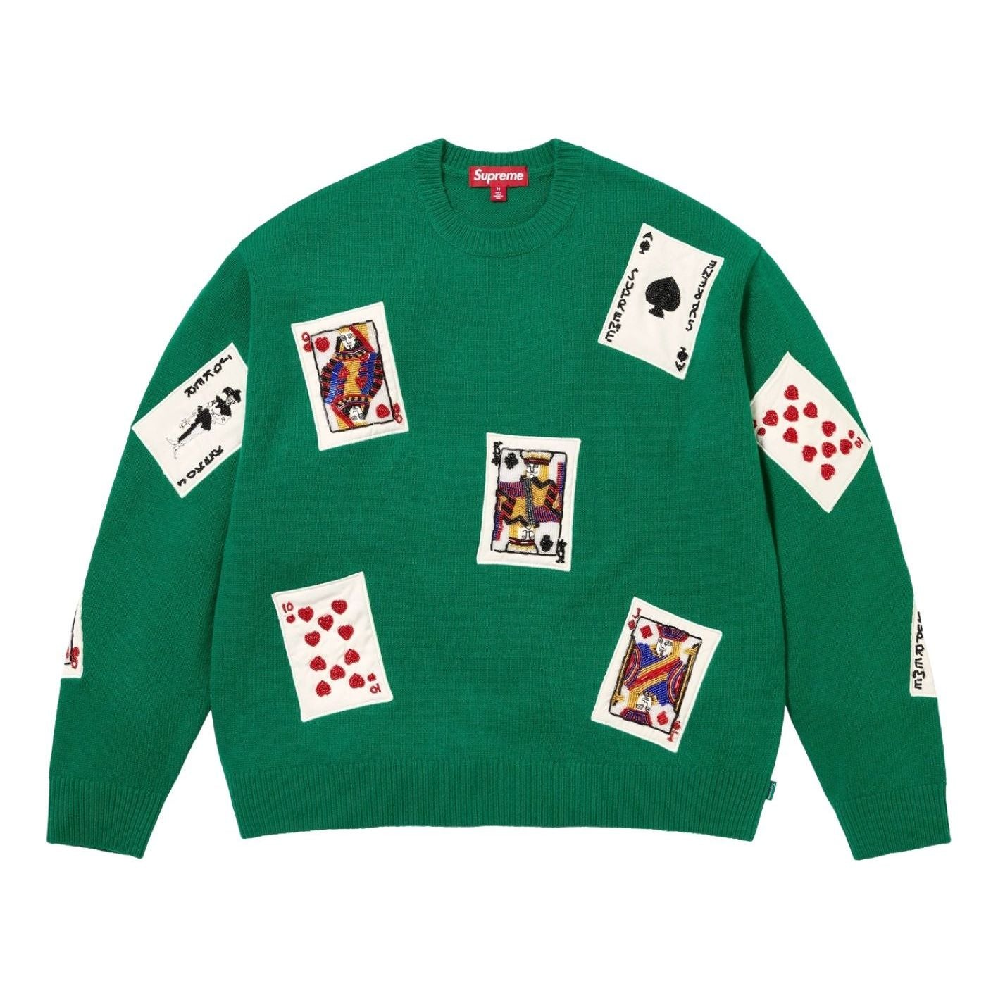 Свитер Supreme FW25 Beaded Cards, зеленый
Свитер Supreme FW25 Beaded Cards, зеленый