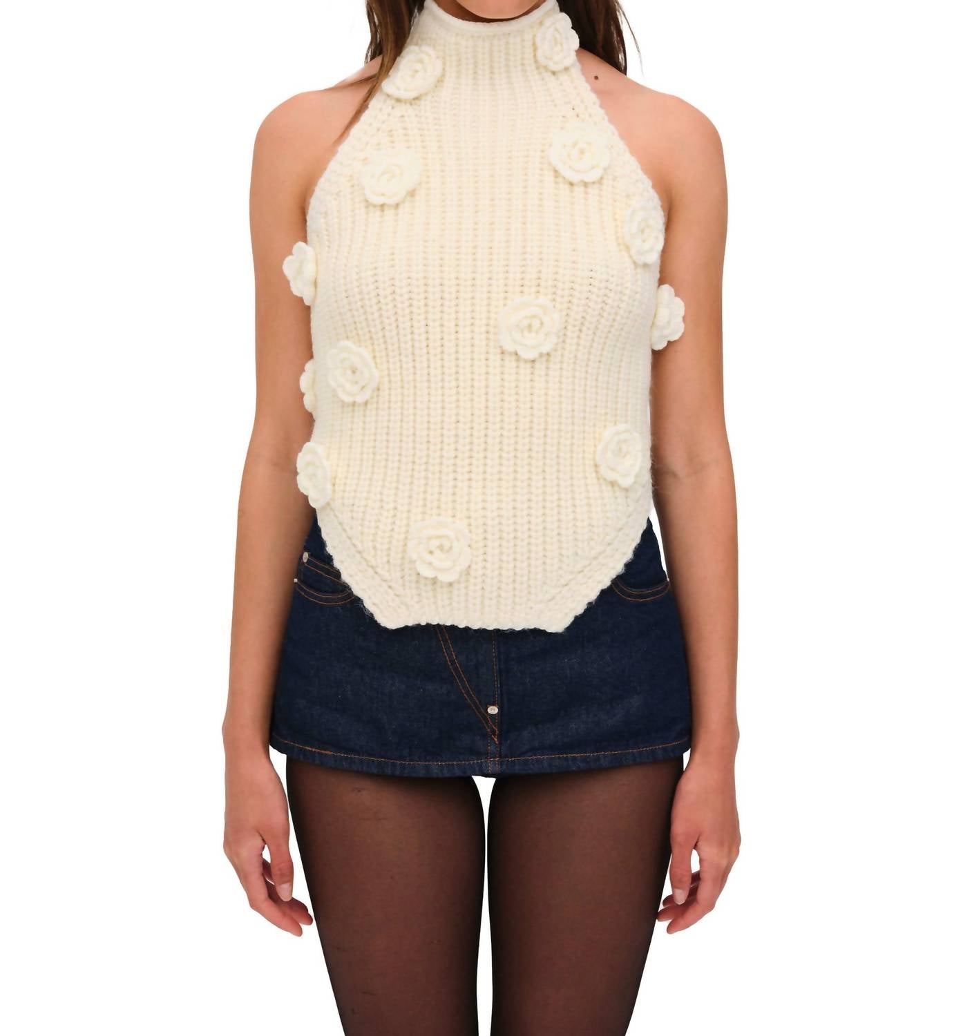 Укороченный топ Iliana в кремовом цвете for Love & Lemons
Укороченный топ Iliana в кремовом цвете for Love & Lemons