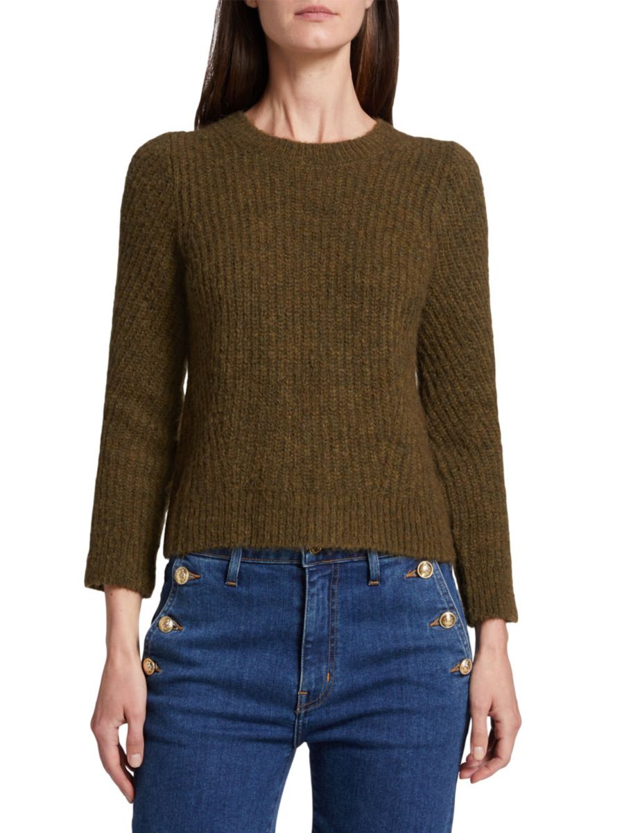 Свитер Райан из смеси альпаки и шерсти Derek Lam 10 Crosby, цвет Moss
Свитер Райан из смеси альпаки и шерсти Derek Lam 10 Crosby, цвет Moss