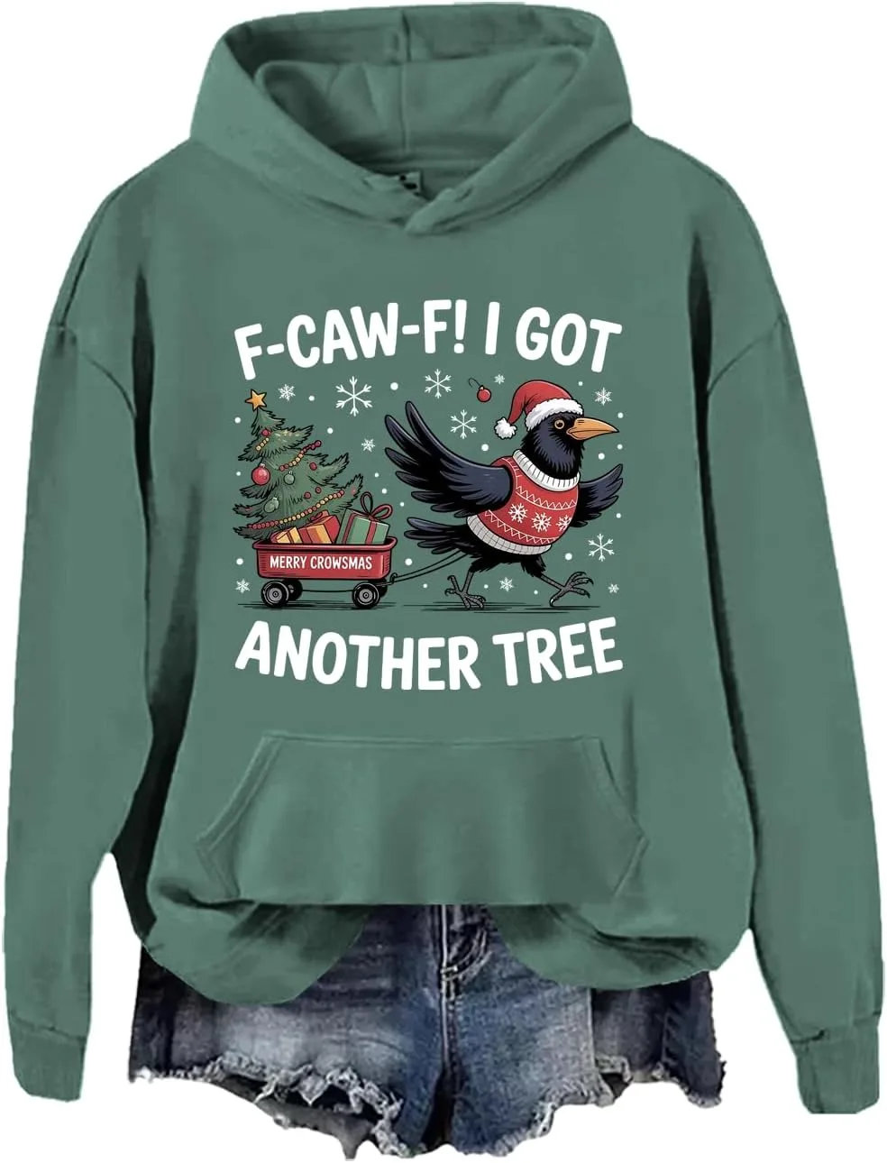 Толстовка с вороном на Рождество Funny Black Crow JWVEL
Толстовка с вороном на Рождество Funny Black Crow JWVEL