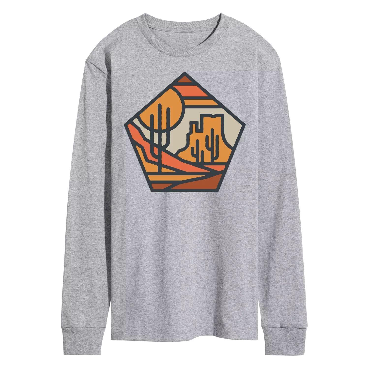 Мужская футболка с рисунком Cactus Line Art Licensed Character
Мужская футболка с рисунком Cactus Line Art Licensed Character