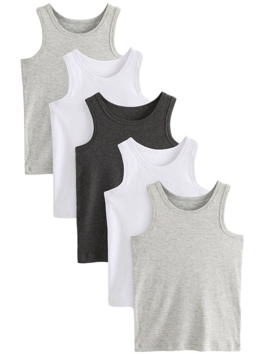 Майка Next, цвет Dark grey/mottled grey/White
Майка Next, цвет Dark grey/mottled grey/White