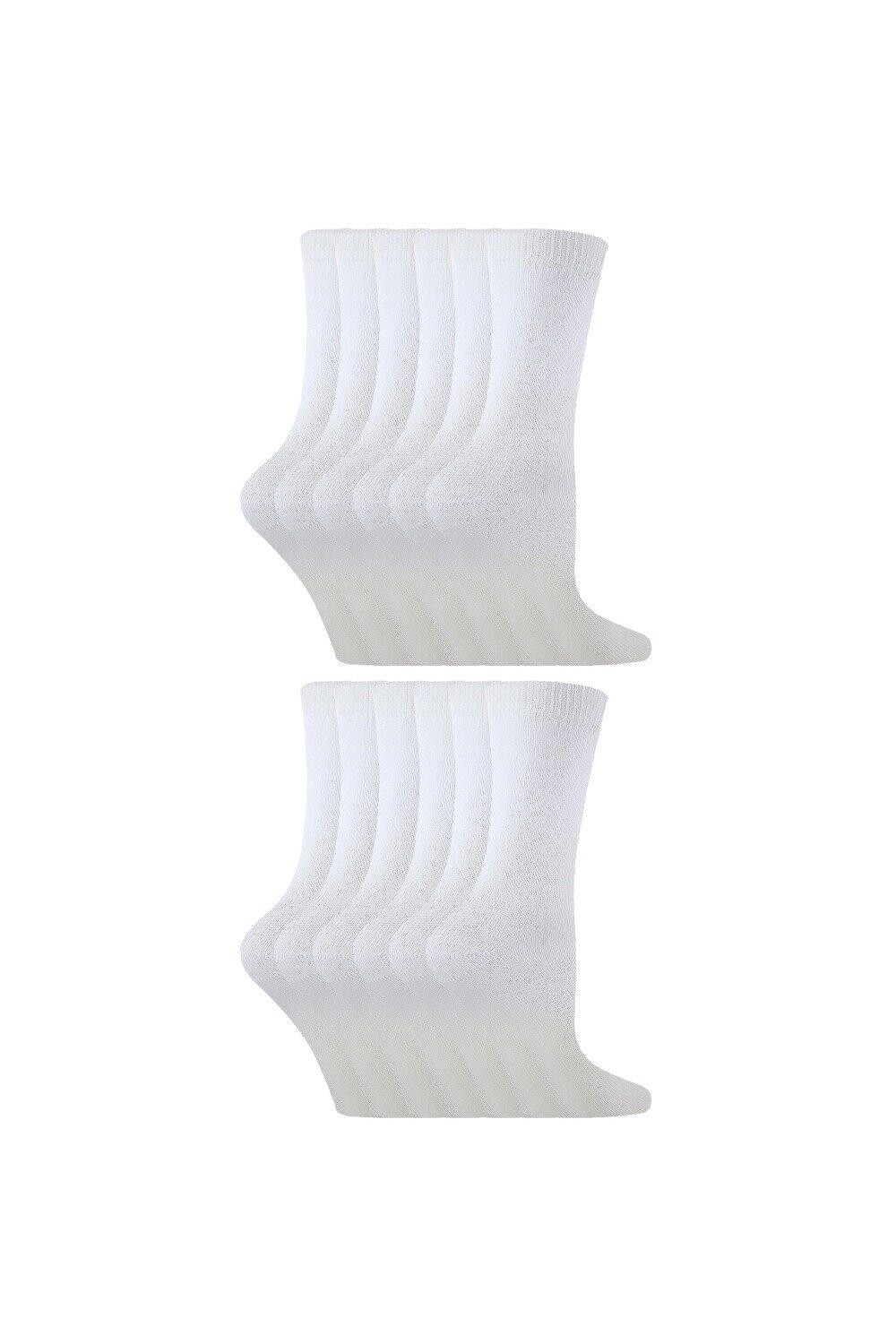 12 пар разноцветных хлопковых носков в упаковке Sock Snob, белый
12 пар разноцветных хлопковых носков в упаковке Sock Snob, белый