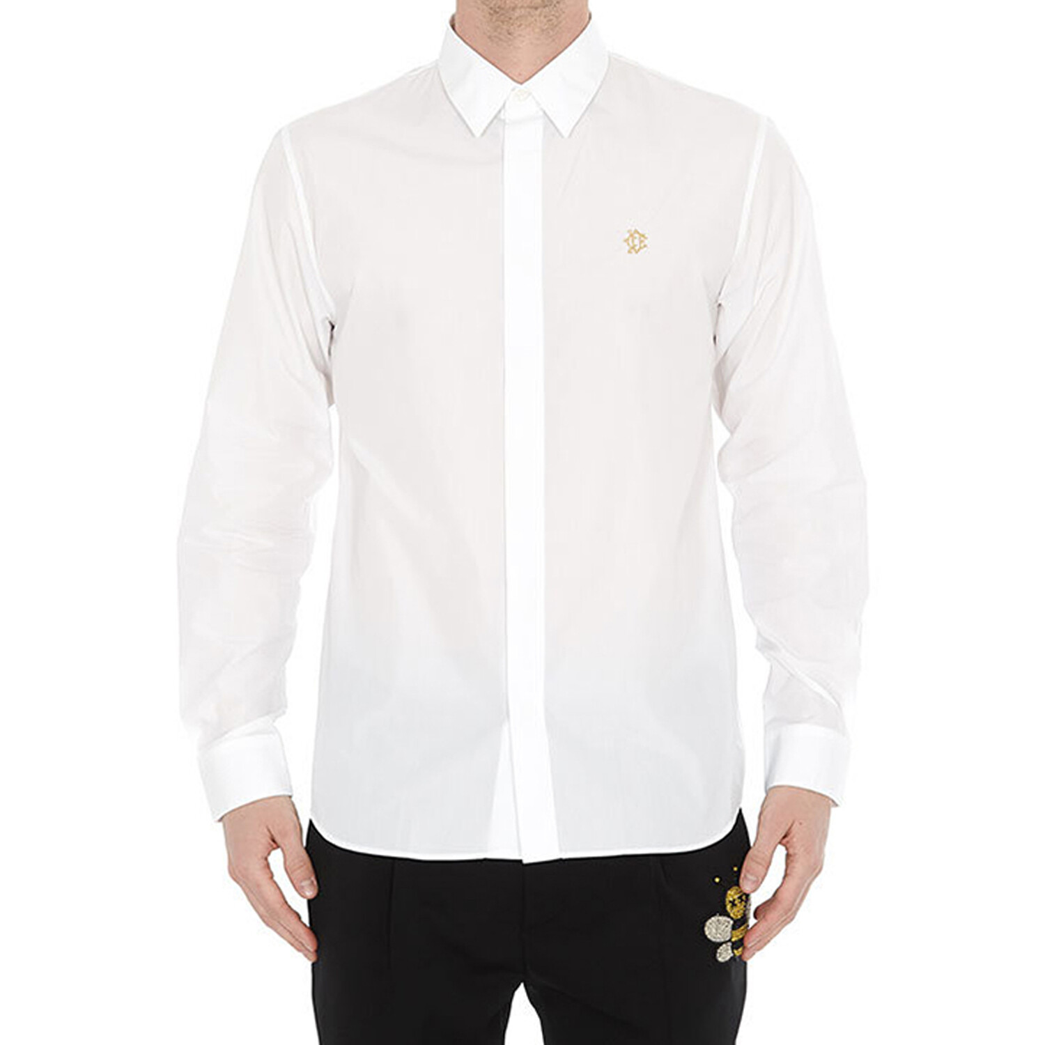 Рубашка мужская белая Dior, белый
Рубашка мужская белая Dior, белый