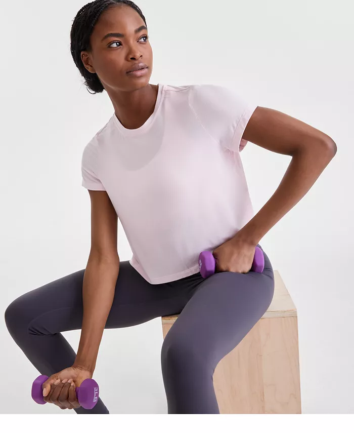 Женская вязаная футболка с коротким рукавом и круглым вырезом ID Ideology, розовый
Женская вязаная футболка с коротким рукавом и круглым вырезом ID Ideology, розовый