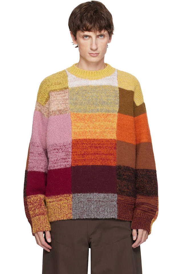 Dries Van Noten Разноцветный шерстяной свитер
Dries Van Noten Разноцветный шерстяной свитер