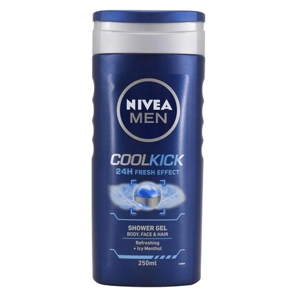 NIVEA Мужской гель для душа Cool Kick 250 мл
NIVEA Мужской гель для душа Cool Kick 250 мл