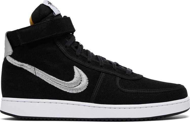 Кроссовки Stussy x Vandal High 'Black', черный
Кроссовки Stussy x Vandal High 'Black', черный