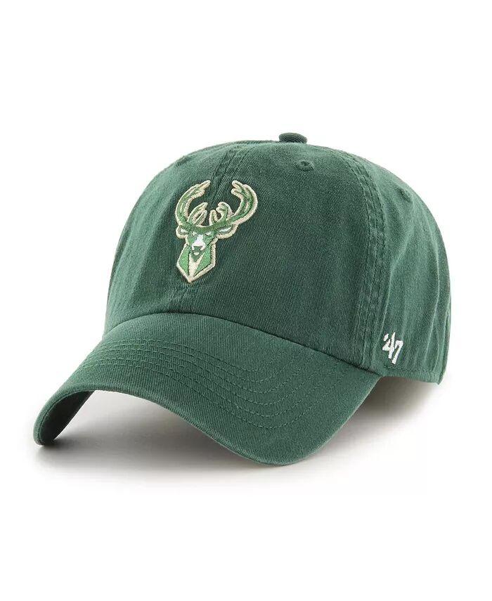 Мужская классическая приталенная кепка Milwaukee Bucks Hunter Green Franchise '47 Brand
Мужская классическая приталенная кепка Milwaukee Bucks Hunter Green Franchise '47 Brand