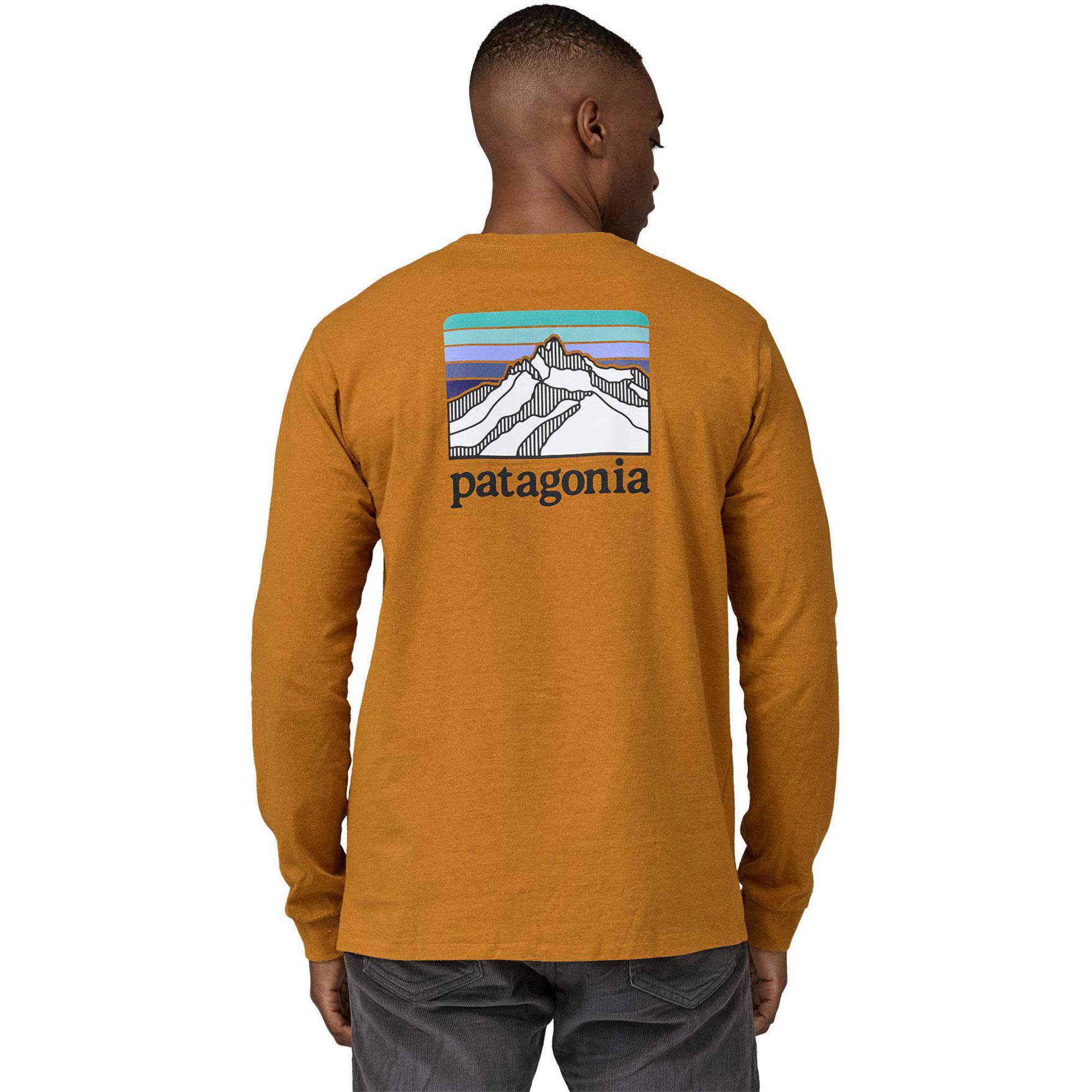 Мужская футболка с длинными рукавами Line Logo Ridge Responsibili-Tee Patagonia, Dried Mango
Мужская футболка с длинными рукавами Line Logo Ridge Responsibili-Tee Patagonia, Dried Mango