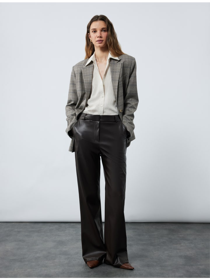 KOTON Рубашки с длинными рукавами в бежевую полоску
KOTON Рубашки с длинными рукавами в бежевую полоску