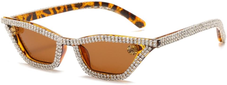 Модные женские солнцезащитные очки с бриллиантами, винтажные, маленькие, со стразами, в форме «кошачьего глаза», женские, с кристаллами, красные, стильные LJTJTAV, C2 Leopard-brown
Модные женские солнцезащитные очки с бриллиантами, винтажные, маленькие, со стразами, в форме «кошачьего глаза», женские, с кристаллами, красные, стильные LJTJTAV, C2 Leopard-brown