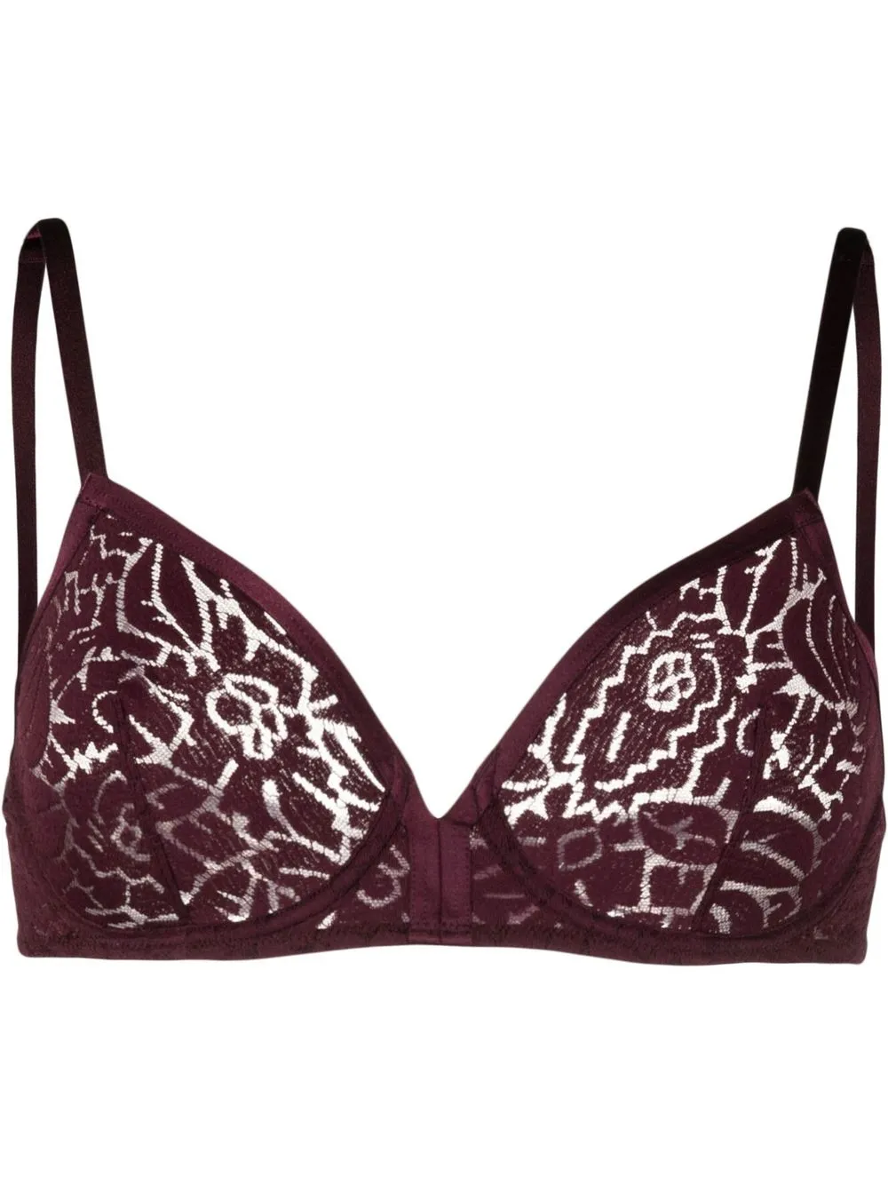 Бюстгальтер с цветочным кружевом ERES, фиолетовый
Бюстгальтер с цветочным кружевом ERES, фиолетовый