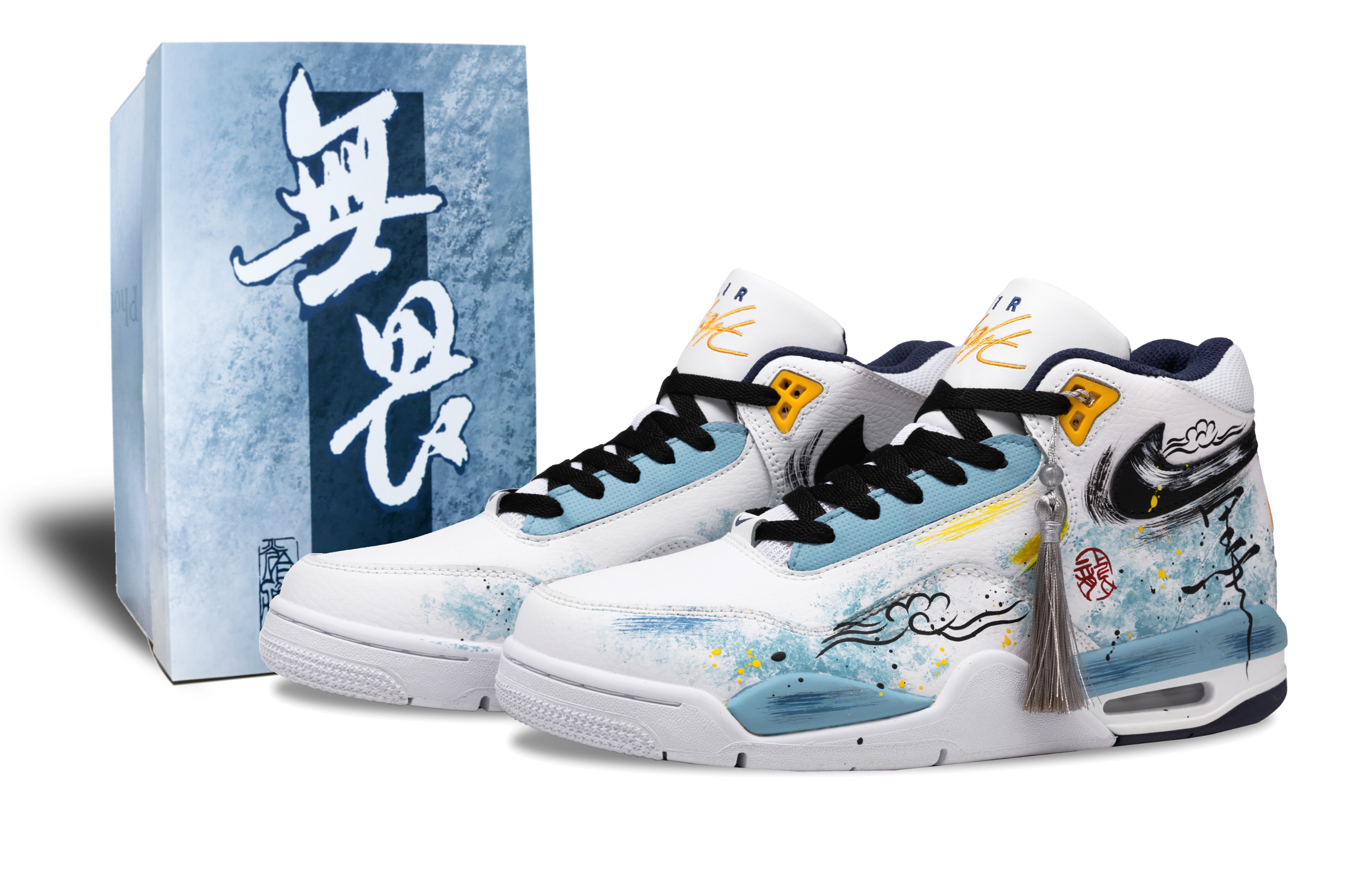 Nike Баскетбольные кроссовки Flight Legacy Ink Feather And Smoke с противоскользящим эффектом, винтажные, среднего размера, мужские, белого и синего цветов
Nike Баскетбольные кроссовки Flight Legacy Ink Feather And Smoke с противоскользящим эффектом, винтажные, среднего размера, мужские, белого и синего цветов