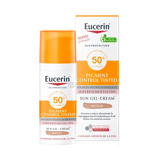 Солнцезащитный крем среднего тона Sun Fluid Pigment Control Spf50 Eucerin, 50 ml
Солнцезащитный крем среднего тона Sun Fluid Pigment Control Spf50 Eucerin, 50 ml