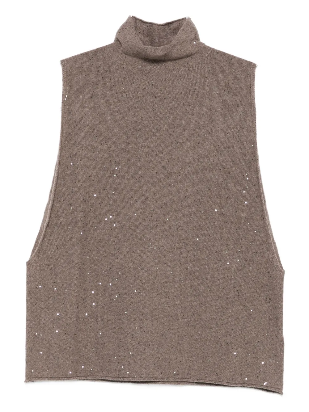 Водолазка, украшенная пайетками Antonelli, нейтральный
Водолазка, украшенная пайетками Antonelli, нейтральный