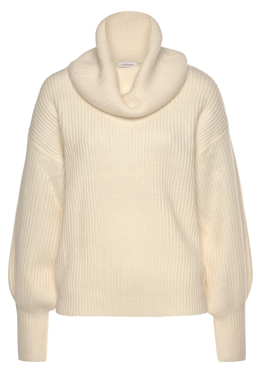 Водолазка LASCANA Sweater, кремовый
Водолазка LASCANA Sweater, кремовый