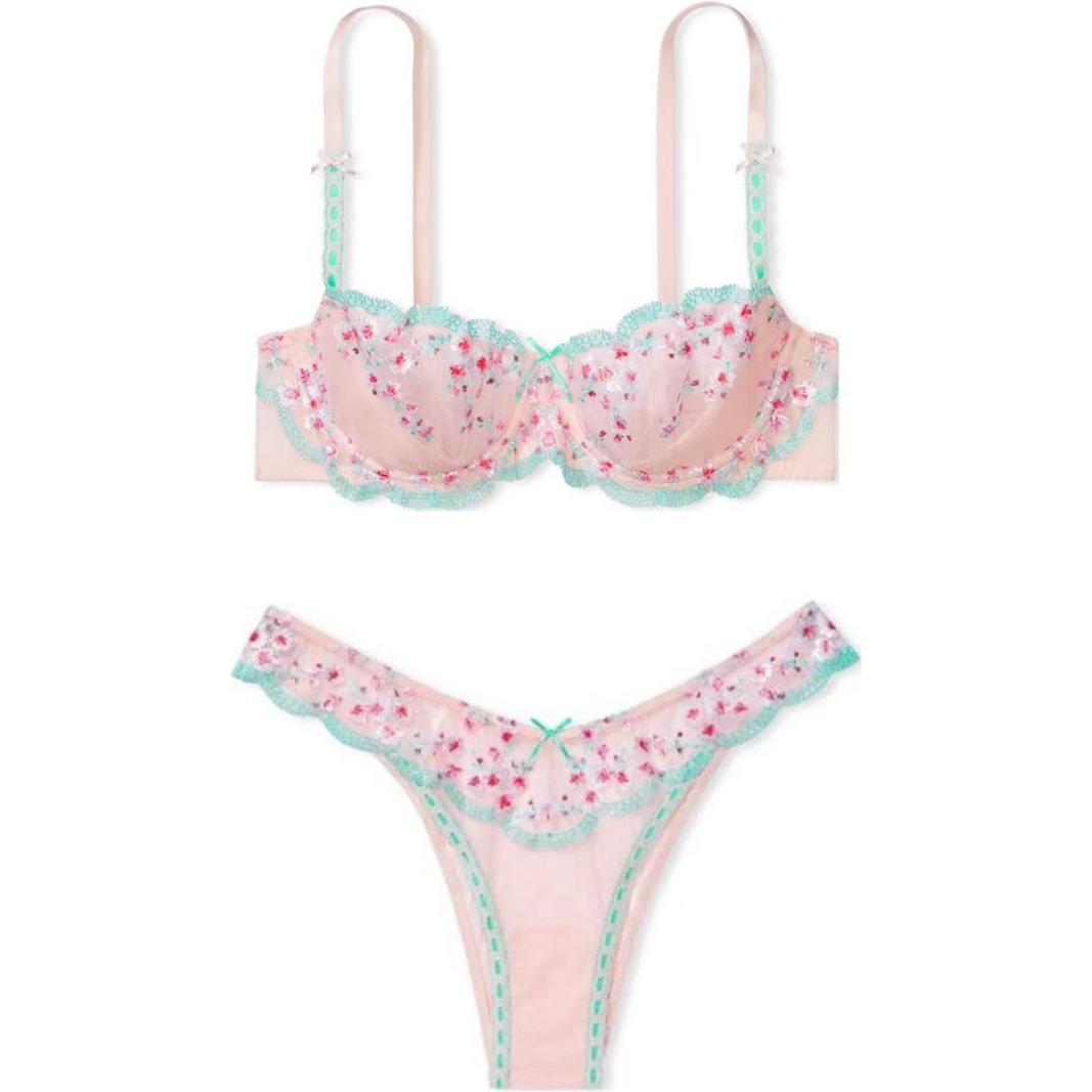 Victoria's Secret Женский комплект нижнего белья розовый
Victoria's Secret Женский комплект нижнего белья розовый