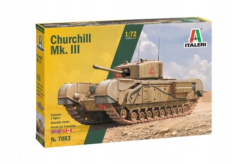 Черчилль Мк. III, Италия 7083 Italeri
Черчилль Мк. III, Италия 7083 Italeri