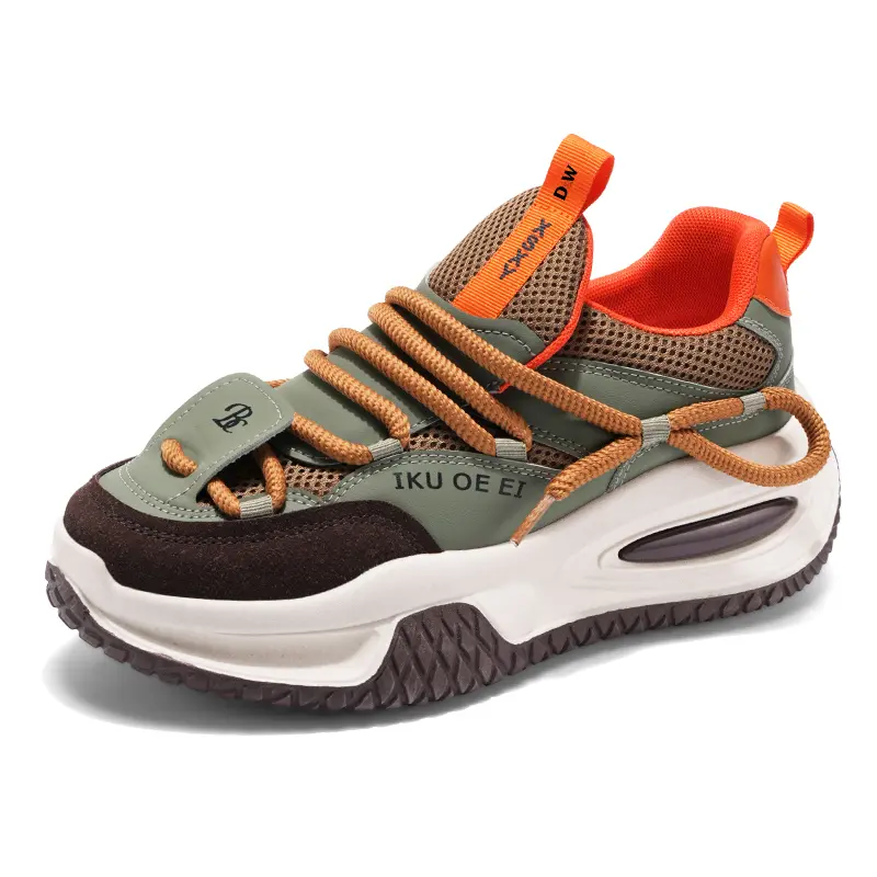 Кроссовки для бега с низким верхом для детей и подростков с амортизацией ударов, износостойкостью и отскоком D&W, хаки/зеленый
Кроссовки для бега с низким верхом для детей и подростков с амортизацией ударов, износостойкостью и отскоком D&W, хаки/зеленый