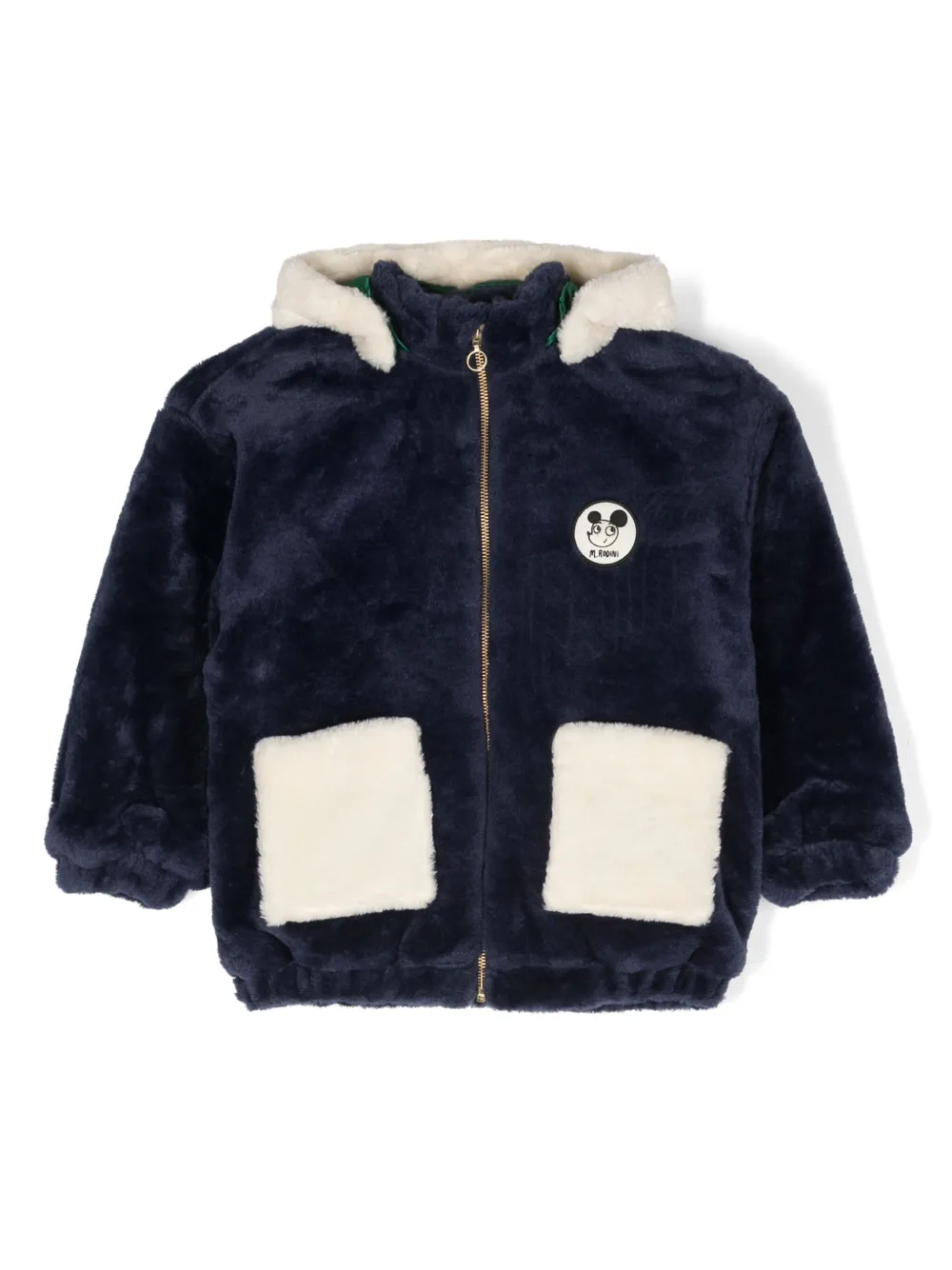 Куртка из искусственного меха с надписью Mini Rodini, синий
Куртка из искусственного меха с надписью Mini Rodini, синий
