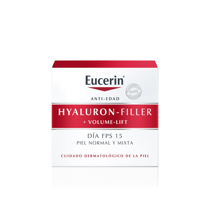 Дневной крем для лица Hyaluron Filler & Volume Lift Día FPS 15 Piel Normal y Mixta Eucerin, 50 ml
Дневной крем для лица Hyaluron Filler & Volume Lift Día FPS 15 Piel Normal y Mixta Eucerin, 50 ml