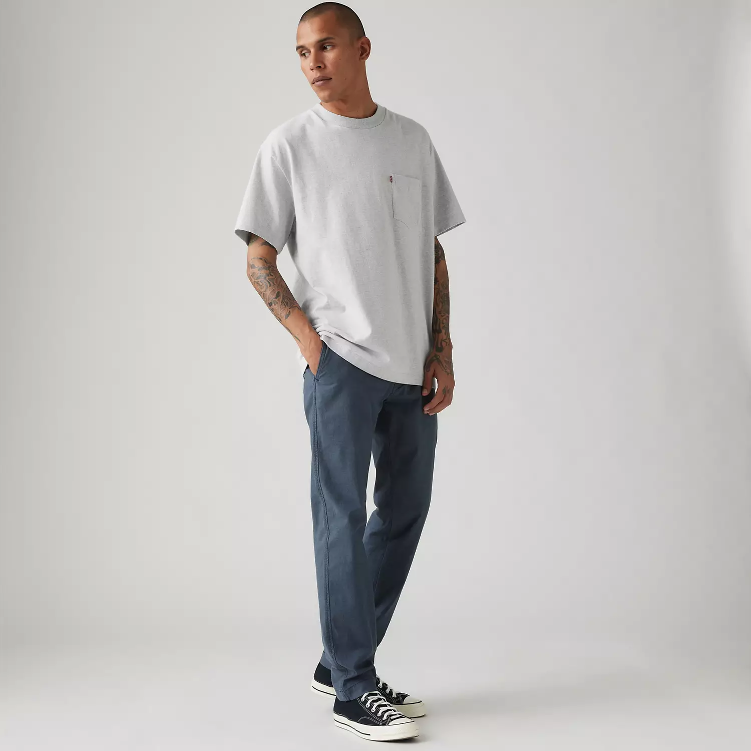 Мужские брюки Levi's XX Chino Standard Taper Fit, цвет Philip A Twill Navy - Blue
Мужские брюки Levi's XX Chino Standard Taper Fit, цвет Philip A Twill Navy - Blue