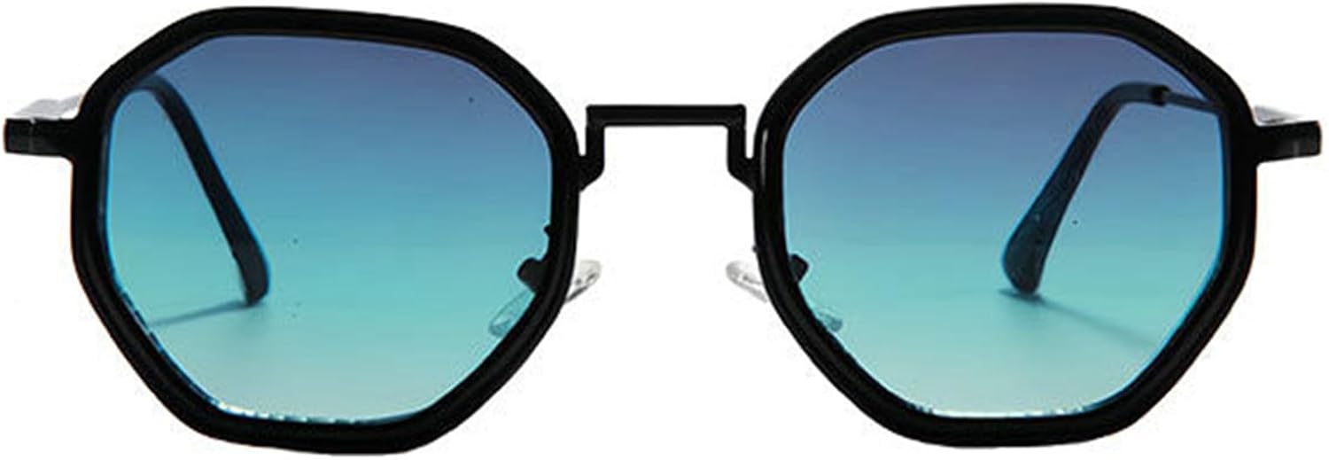 Willochra Модные винтажные квадратные солнцезащитные очки для женщин и мужчин в ретро-металлической оправе Многоугольные солнцезащитные очки для женщин и мужчин Популярные очки, C5
Willochra Модные винтажные квадратные солнцезащитные очки для женщин и мужчин в ретро-металлической оправе Многоугольные солнцезащитные очки для женщин и мужчин Популярные очки, C5