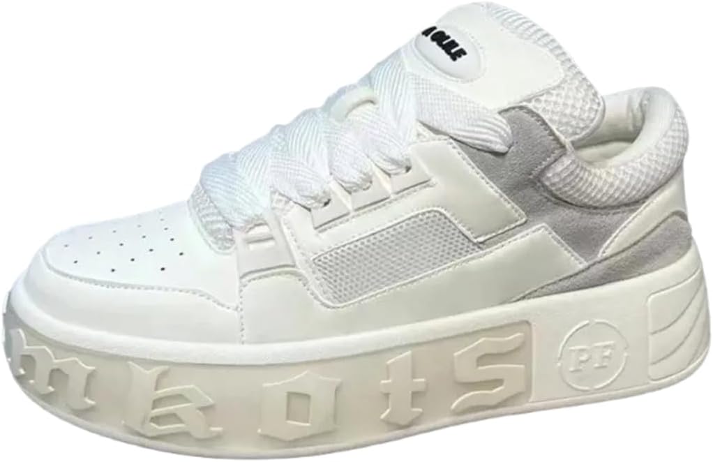 Мужские кроссовки с массивной подошвой, повседневные, модные, однотонные, спортивные, противоскользящие, с принтом букв на платформе Lexamen, белый
Мужские кроссовки с массивной подошвой, повседневные, модные, однотонные, спортивные, противоскользящие, с принтом букв на платформе Lexamen, белый