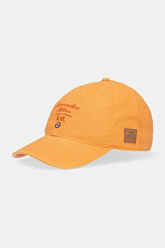 Хлопковая кепка с козырьком Aeronautica Militare, оранжевый
Хлопковая кепка с козырьком Aeronautica Militare, оранжевый