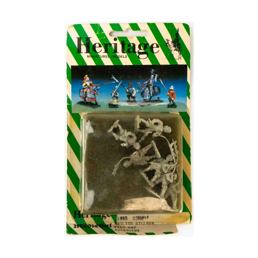 Средневековье — английский Биллман в фетровой шляпе, «Прогресс», Historical Miniatures (Heritage Models) 
Средневековье — английский Биллман в фетровой шляпе, «Прогресс», Historical Miniatures (Heritage Models)