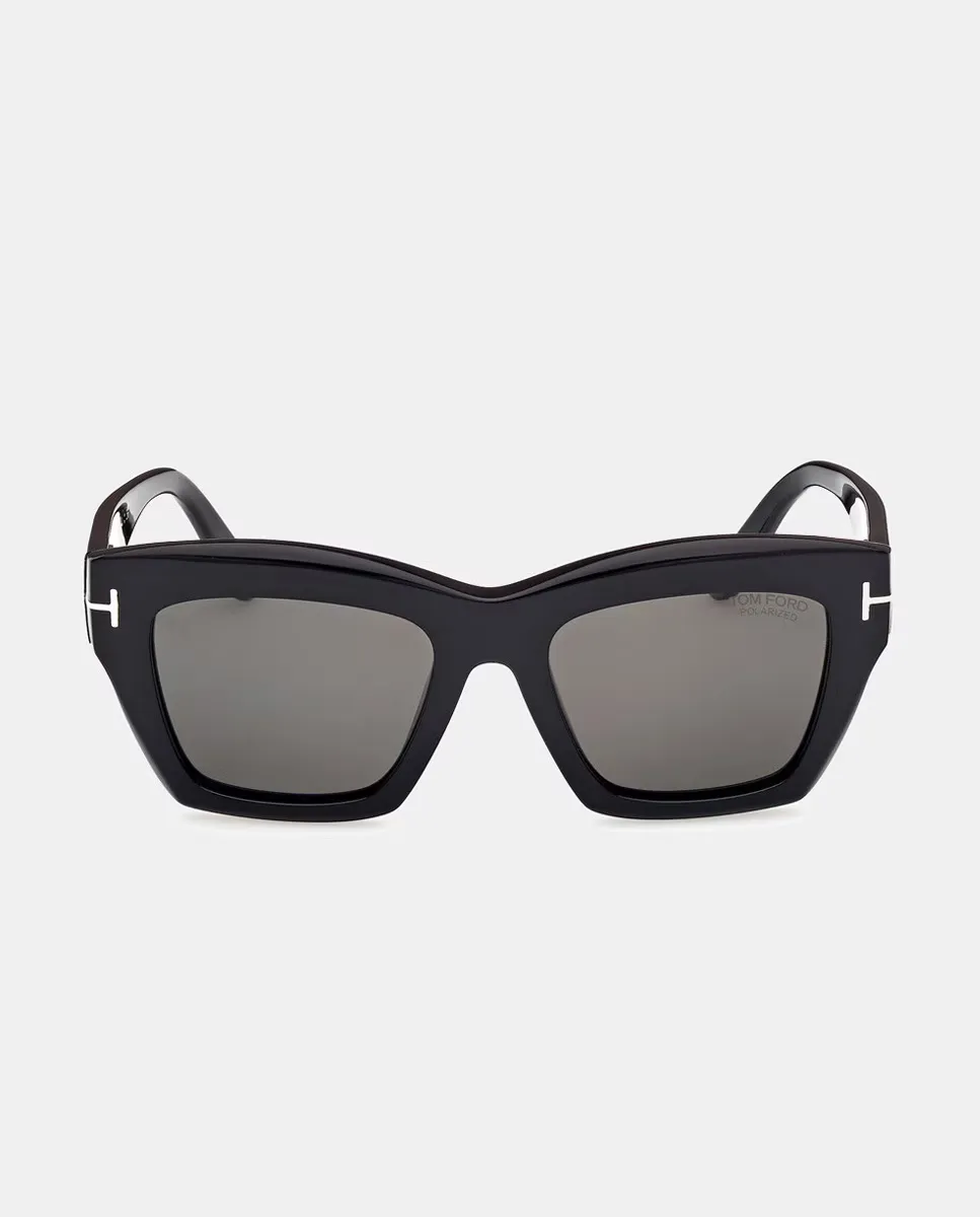 Женские солнцезащитные очки "кошачий глаз" из ацетата с поляризованными линзами черного цвета Tom Ford, черный
Женские солнцезащитные очки "кошачий глаз" из ацетата с поляризованными линзами черного цвета Tom Ford, черный