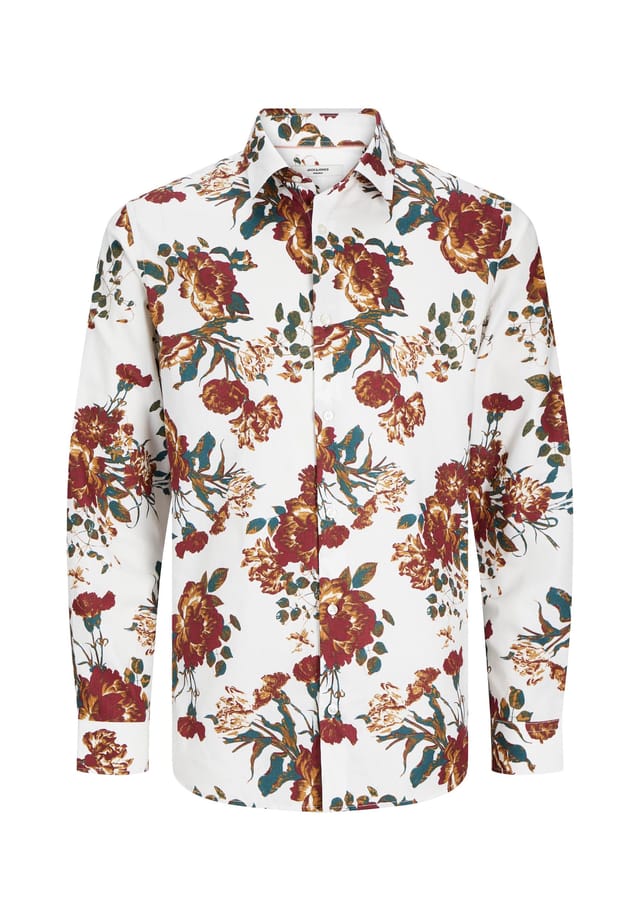 Рубашка Nordic Flores с длинными рукавами и воротником Kent Jack & Jones, белый
Рубашка Nordic Flores с длинными рукавами и воротником Kent Jack & Jones, белый