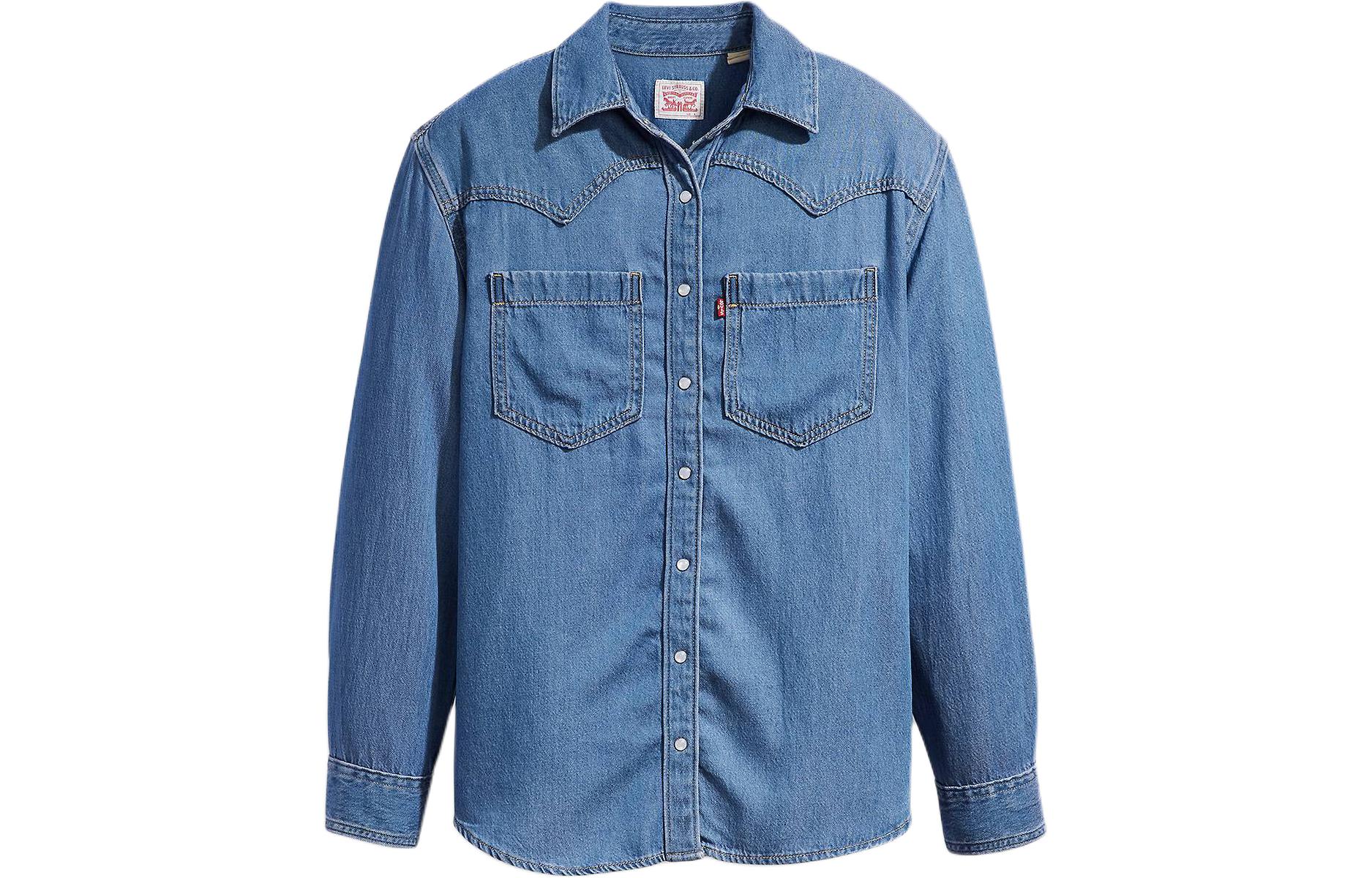 Levis Синяя женская блузка
Levis Синяя женская блузка