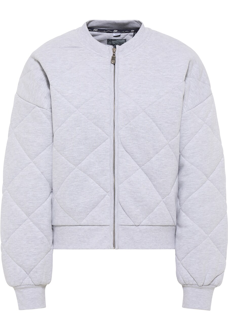 Толстовка с капюшоном на молнии DreiMaster Vintage, светло-серый 
Толстовка с капюшоном на молнии DreiMaster Vintage, светло-серый