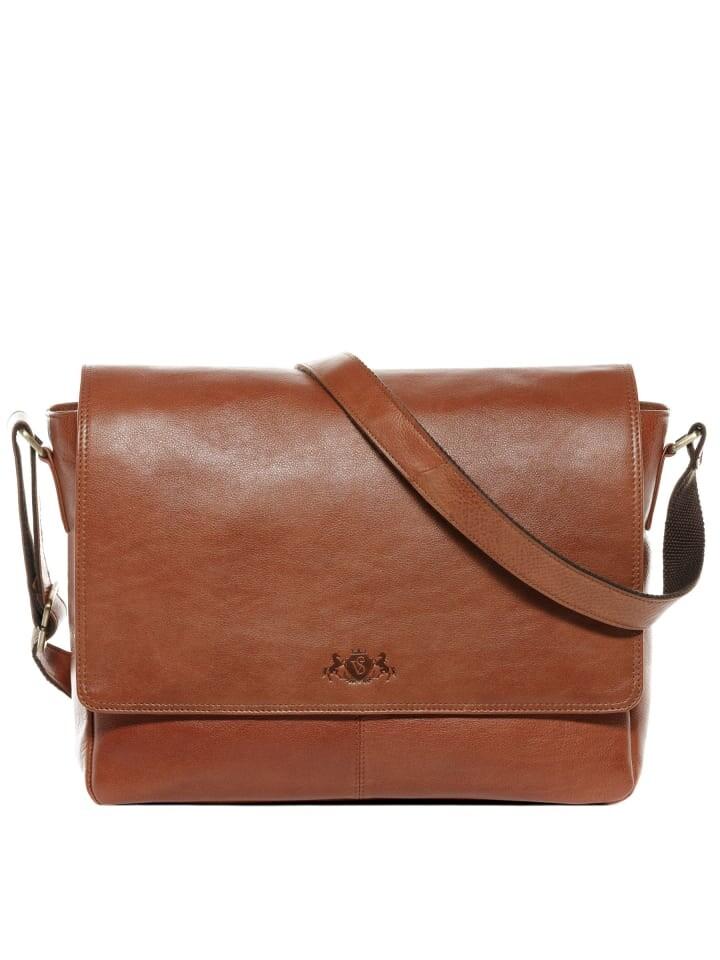 Сумка для ноутбуков SID & VAIN, коричневый
Сумка для ноутбуков SID & VAIN, коричневый