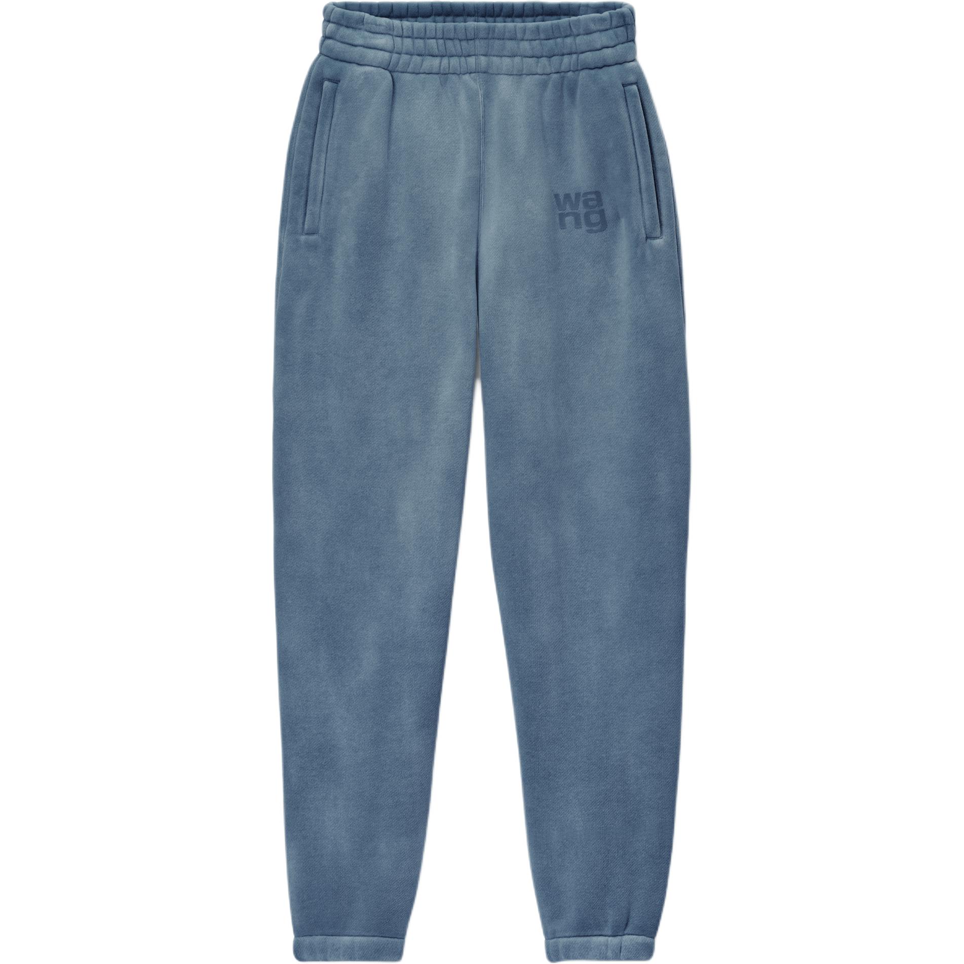 Essential Terry Ribbed Hem Joggers Alexander Wang, синий
Essential Terry Ribbed Hem Joggers Alexander Wang, синий