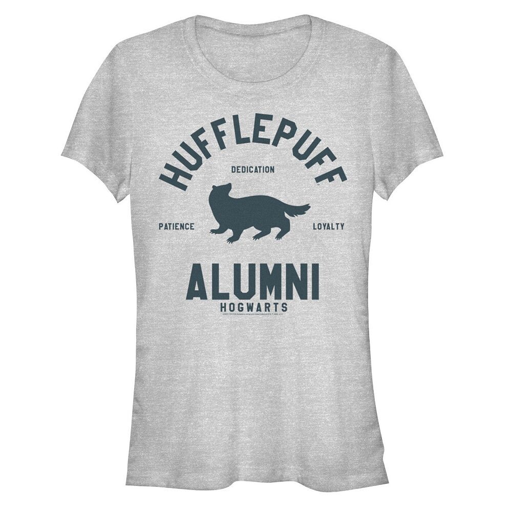 Юниорская футболка с логотипом выпускников «Гарри Поттера и Хаффлпаффа» Licensed Character, цвет Athletic Heather 
Юниорская футболка с логотипом выпускников «Гарри Поттера и Хаффлпаффа» Licensed Character, цвет Athletic Heather