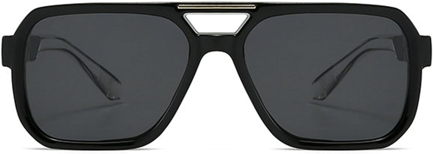 Солнцезащитные очки Willochra Luxury Oversized Pilot для женщин и мужчин, популярные винтажные, с двойной перемычкой, квадратной формы, защита от УФ-излучения UV400, C4
Солнцезащитные очки Willochra Luxury Oversized Pilot для женщин и мужчин, популярные винтажные, с двойной перемычкой, квадратной формы, защита от УФ-излучения UV400, C4