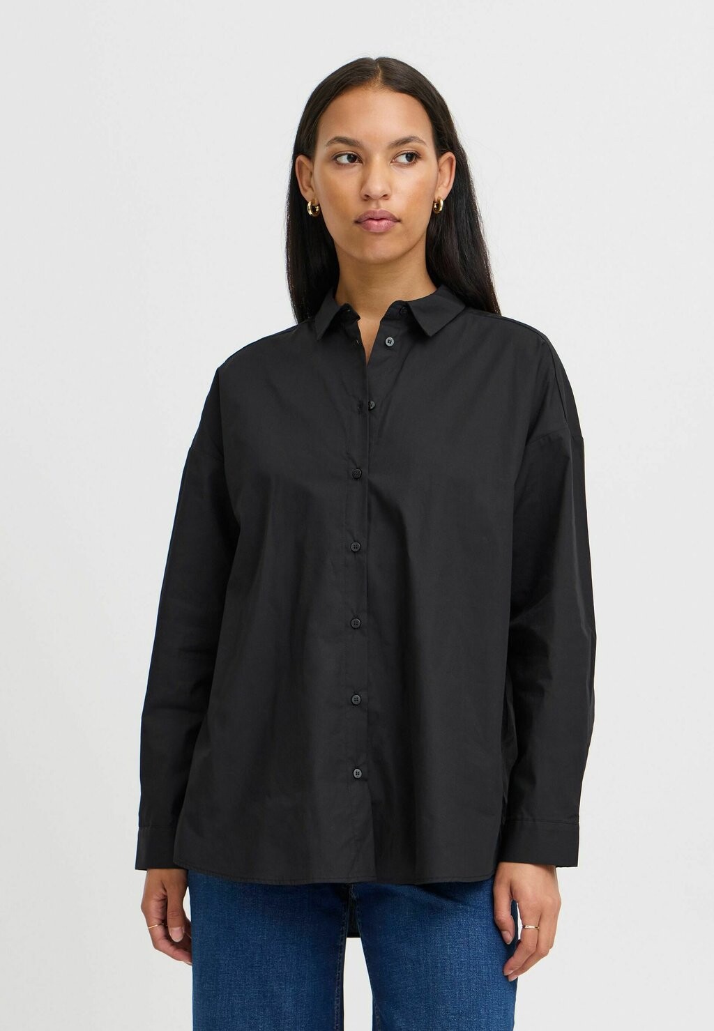 Блузка на пуговицах IHSADIA SH ICHI, черный
Блузка на пуговицах IHSADIA SH ICHI, черный